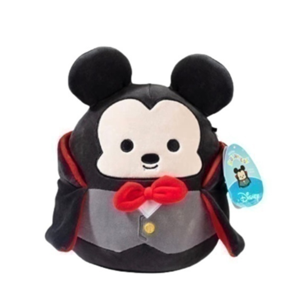 NWT. SQUISHMALLOWS 8” Vampire Mickey Mouse